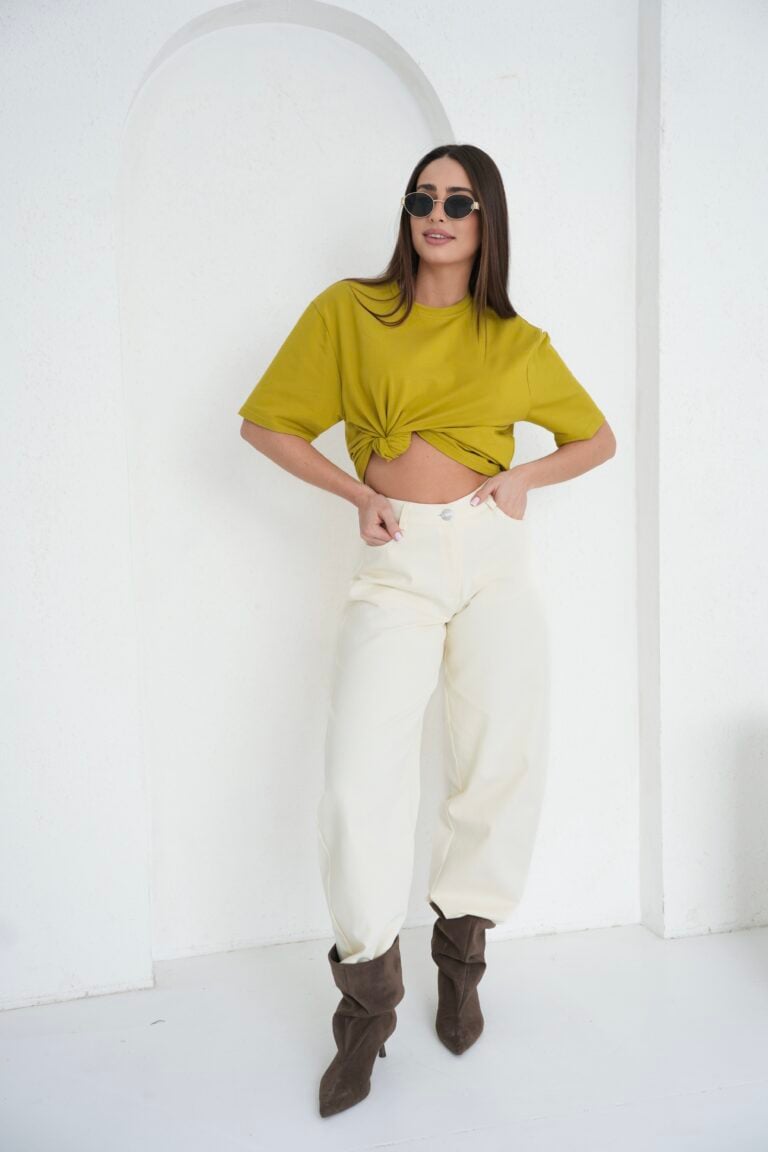 SPODNIE JEANSOWE ALAJA